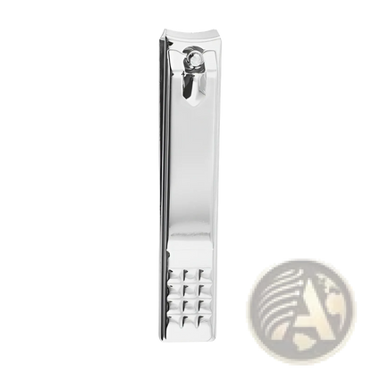 Stainless Steel Nail Clippers with Textured Grip