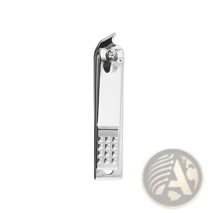 Stainless Steel Nail Clippers with Textured Grip