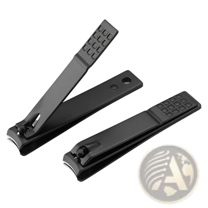 Stainless Steel Nail Clippers with Textured Grip