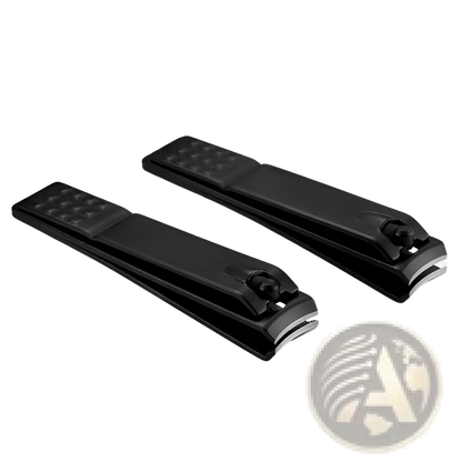 Stainless Steel Nail Clippers with Textured Grip