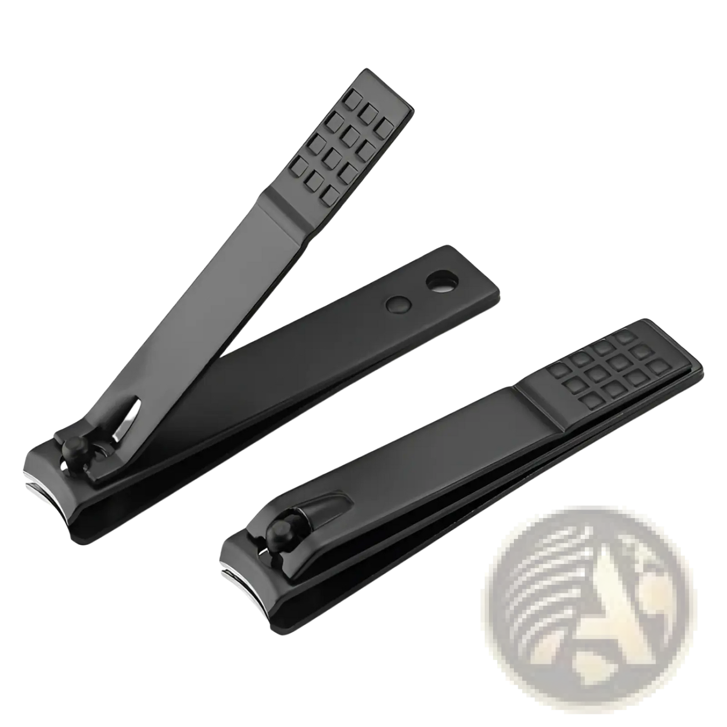 Stainless Steel Nail Clippers with Textured Grip
