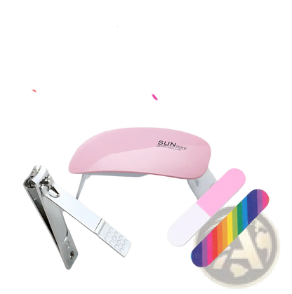 Stainless Steel Nail Clippers with Textured Grip