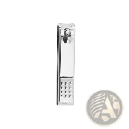 Stainless Steel Nail Clippers with Textured Grip