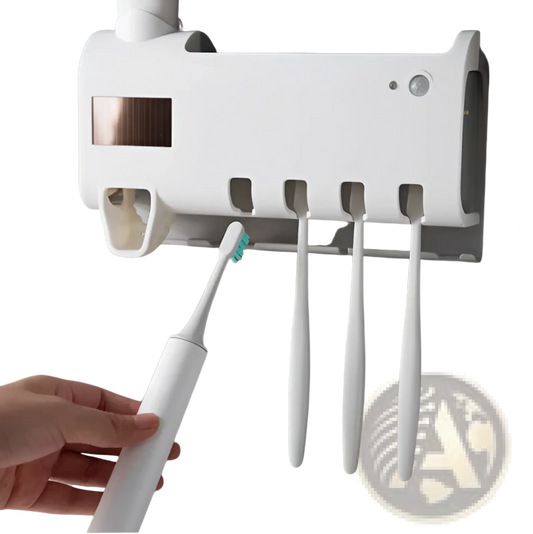 Uv Sterilizer Toothbrush Holder and Dispenser