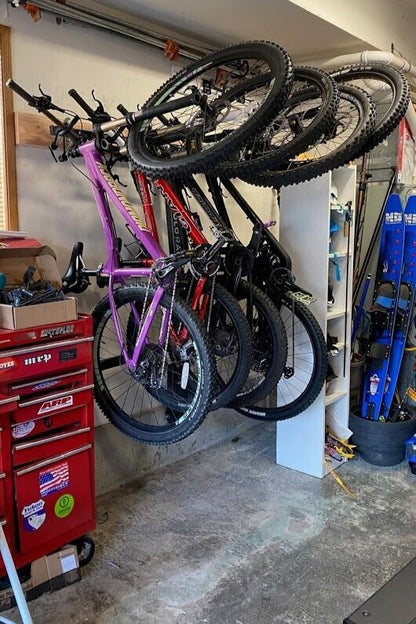 Vertical 4 Bike Rack