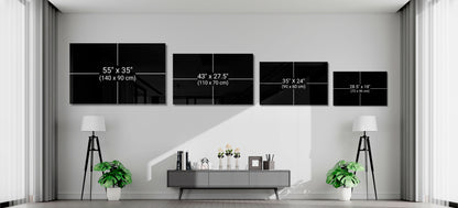 Spa Candle Orchid And Stones Glass Wall Art
